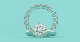 Tiffany-style ring